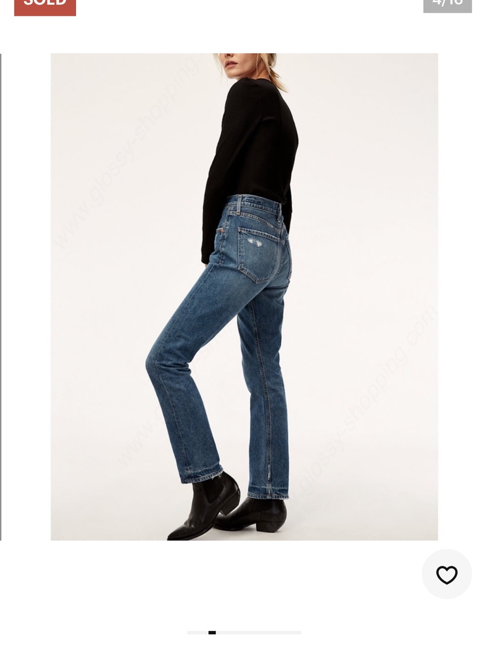Citizens Of Humanity Charlotte High Rise Straight-Leg Jeans